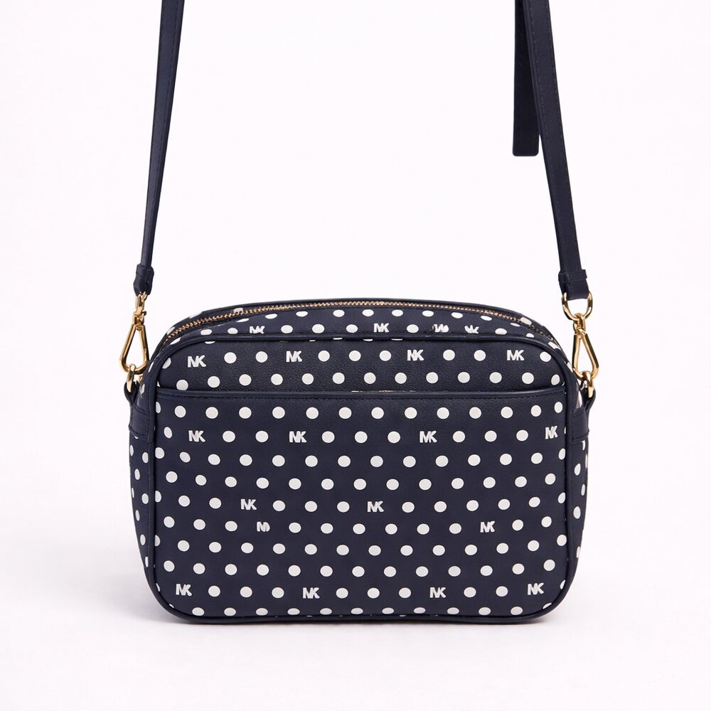 🖤 Michael Kors Black Polka Dot Crossbody Bag